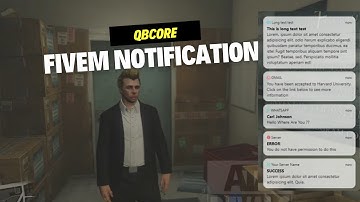 FIVEM Notification Script | Ios Design | Standalone |Qbcore Store