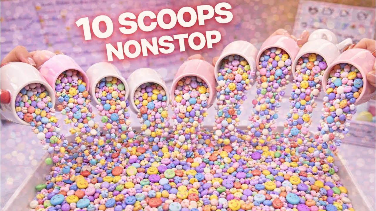 30+ Minutes of Ultra Satisfying Scoop ASMR 🍬✨ (Deep Relaxation)