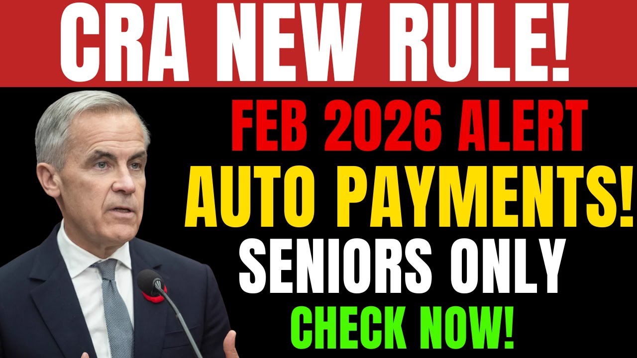 Новое правило Канадской налоговой службы: пенсионеры получат автоматические выплаты с февраля 202...
