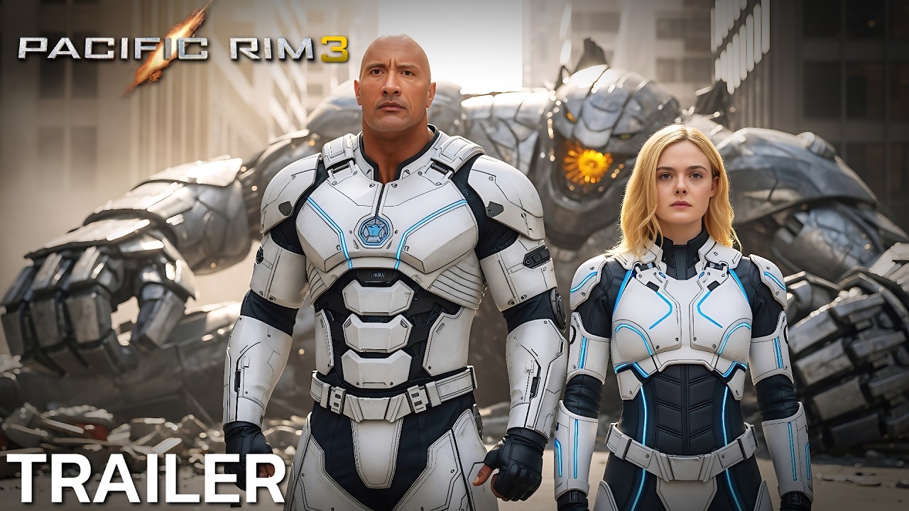 Pacific Rim 3 (2026) – First Trailer | Dwayne Jhonson & Elle Fanning ...