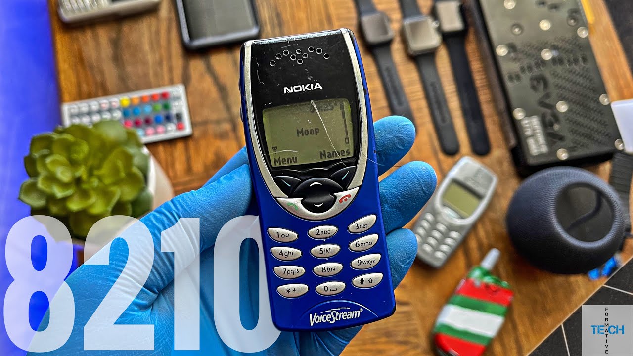 Nokia 8210/8290 (1999) | Vintage Tech Showcase | Retro Review
