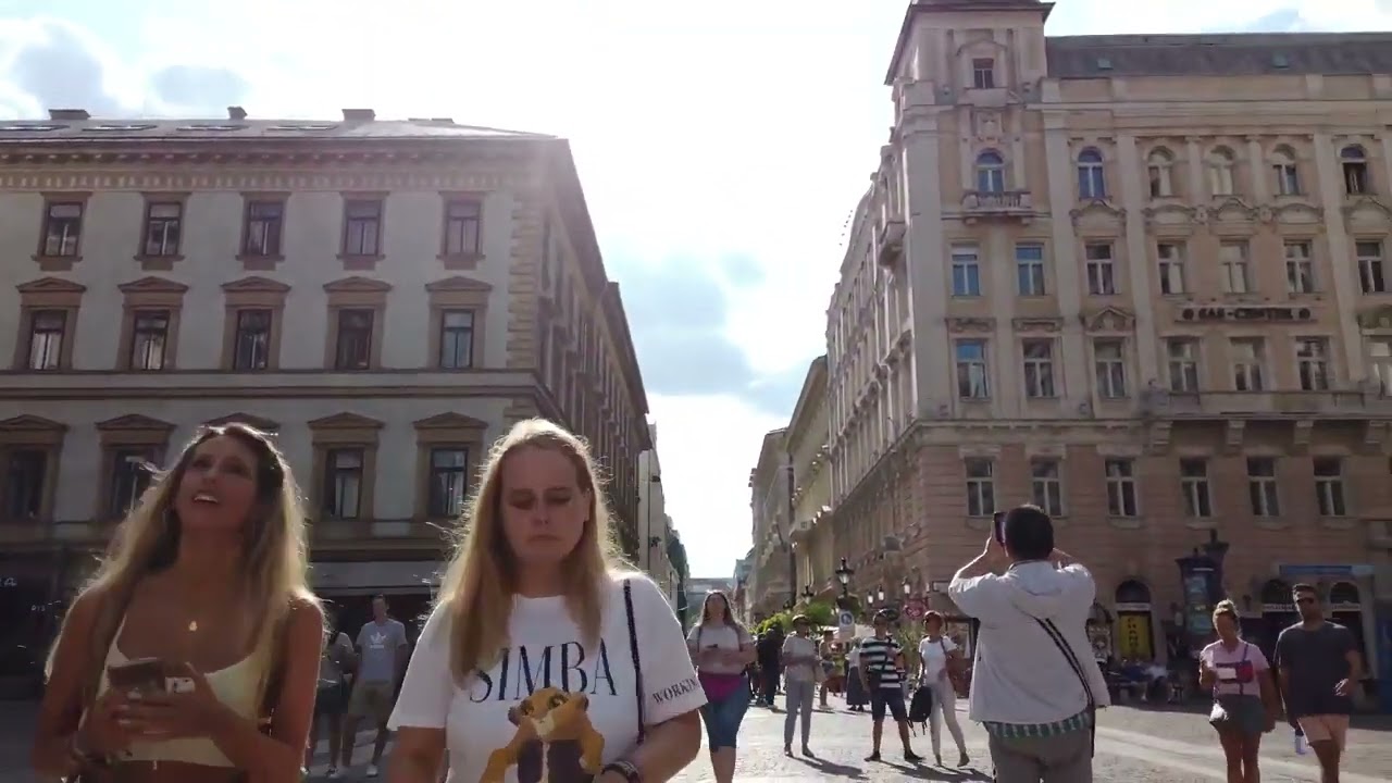 Budapest / Hungary / walking relax / 4K 60fps UHD