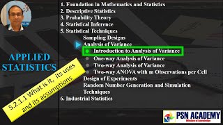 5.2.1.1 What is ANOVA? | Variation & Variance | Within & Between groups | Assignable & Chance causes