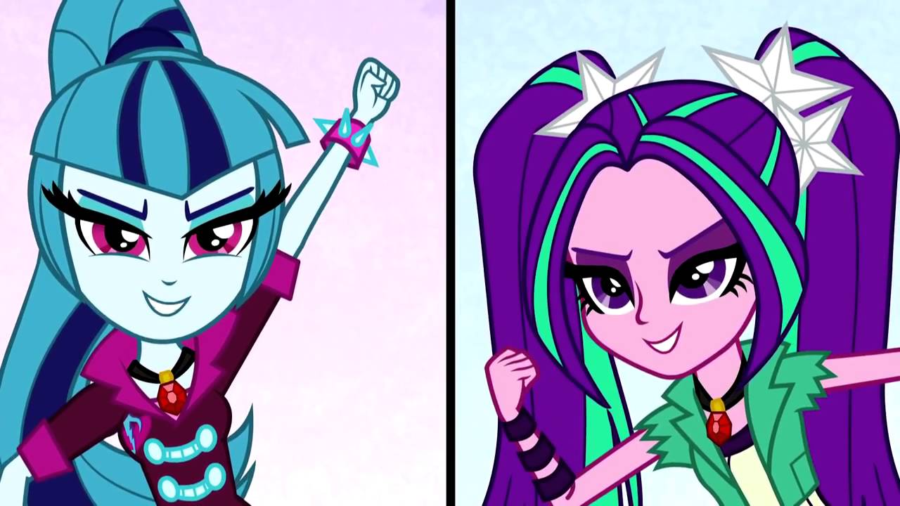 MLP EQ Rainbow Rocks [Battle of The Bands] Lyrics In Desc - YouTube