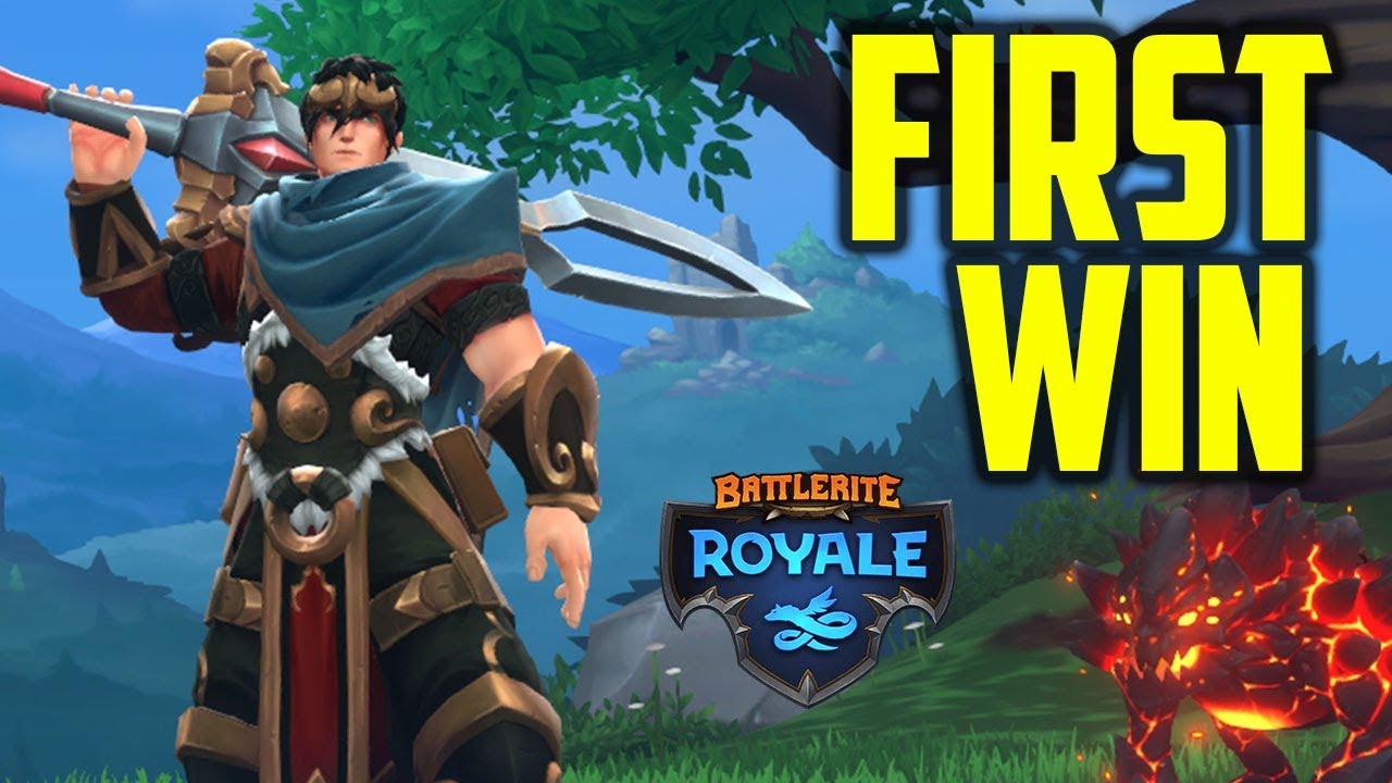 MY FIRST WIN EVER in Battlerite Royale