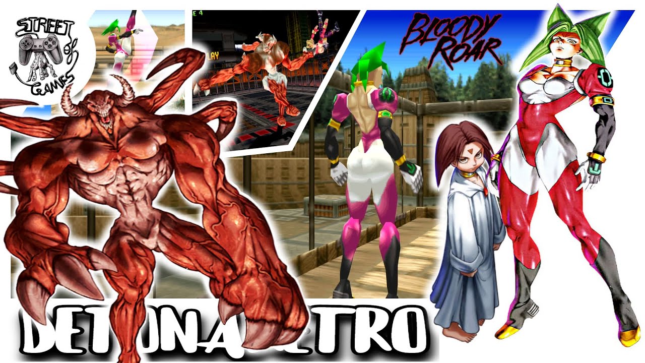 Bloody Roar (PS1-1997) Uriko Half Beast - Werechimera