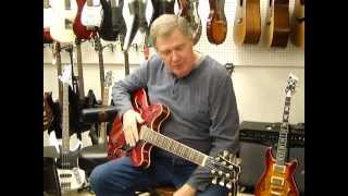 Peavey JF1EX JF1-EX Hollowbody Red Electric Guitar screenshot 4