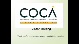March 7, 2023 COCA Gold Ribbon Accreditation Visitors Training