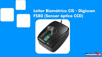 Leitor Biométrico CIS - Digiscan FS80 (Sensor óptico CCD)