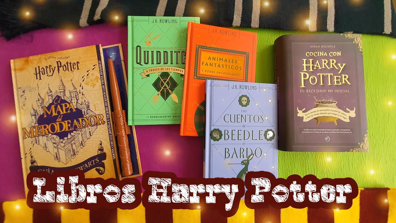 Libros del mundo Harry Potter más allá de la saga - Proyecto GLIRP