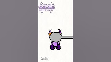 spoon trend with skelly [lazy :p] #shorts #trending #fyp #cute #flipaclip #animation [ft. Skelly]