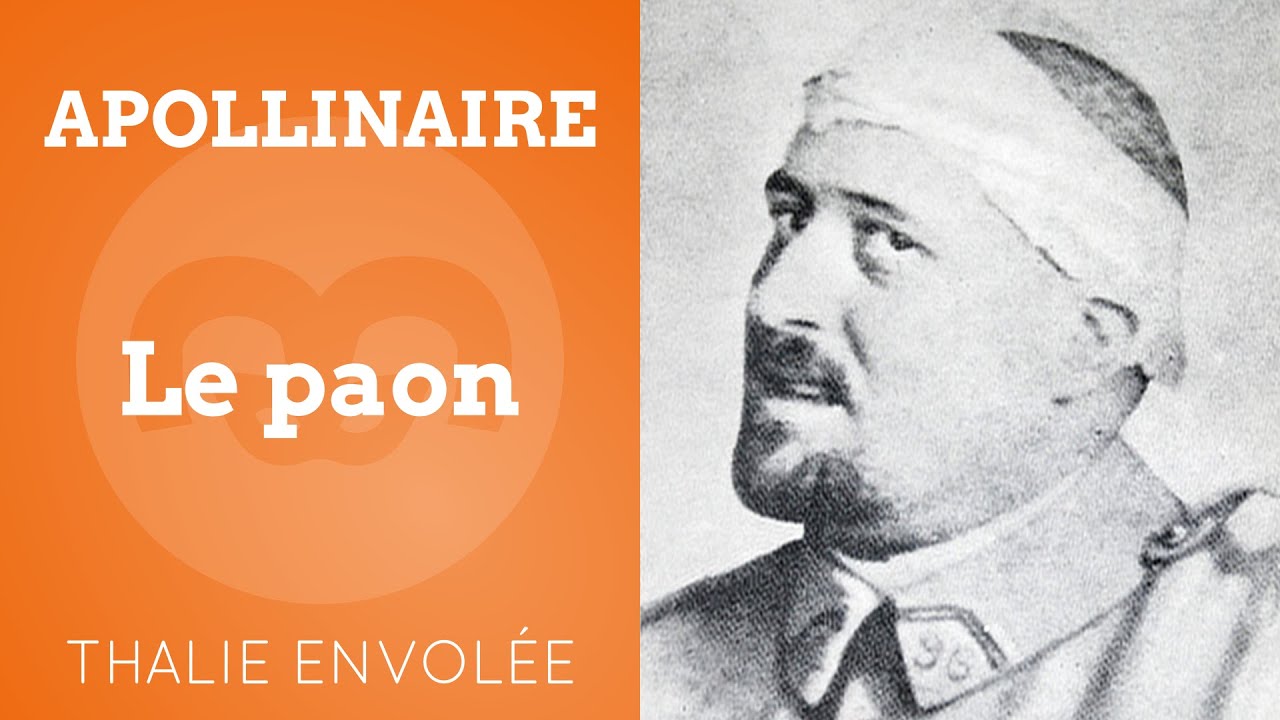 Le Paon Guillaume Apollinaire Thalie Envolée Hd
