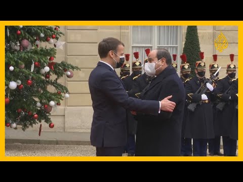 السيسي في ضيافة الإليزيه وملف حقوق الإنسان على الطاولة