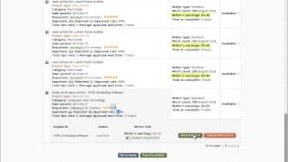 iWriter, you'll be able to earn money by writing articles for other people.