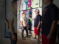 Ran into Rogelio Ortiz, an incredible muralist, right here in downtown Brownsville, painting his