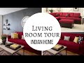 Living Room Tour | Indian Home Tour | हिंदी में | Indian Home Decor | Drawing Room Tour