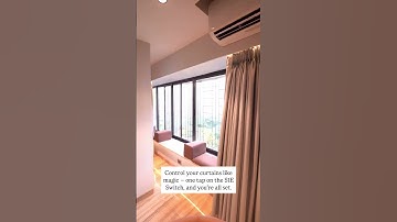 With just one click on Magic Switch S1E, open or close your curtains effortlessly. #aqara #dbgtech