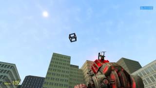 Basic Garry's Mod tutorial #7 Lamp, Light, No collide, Physical Properties, Wheel and Motor!