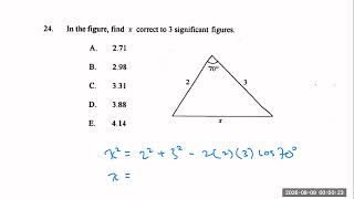 HKCEE 1996 Paper 2 Q24 2D