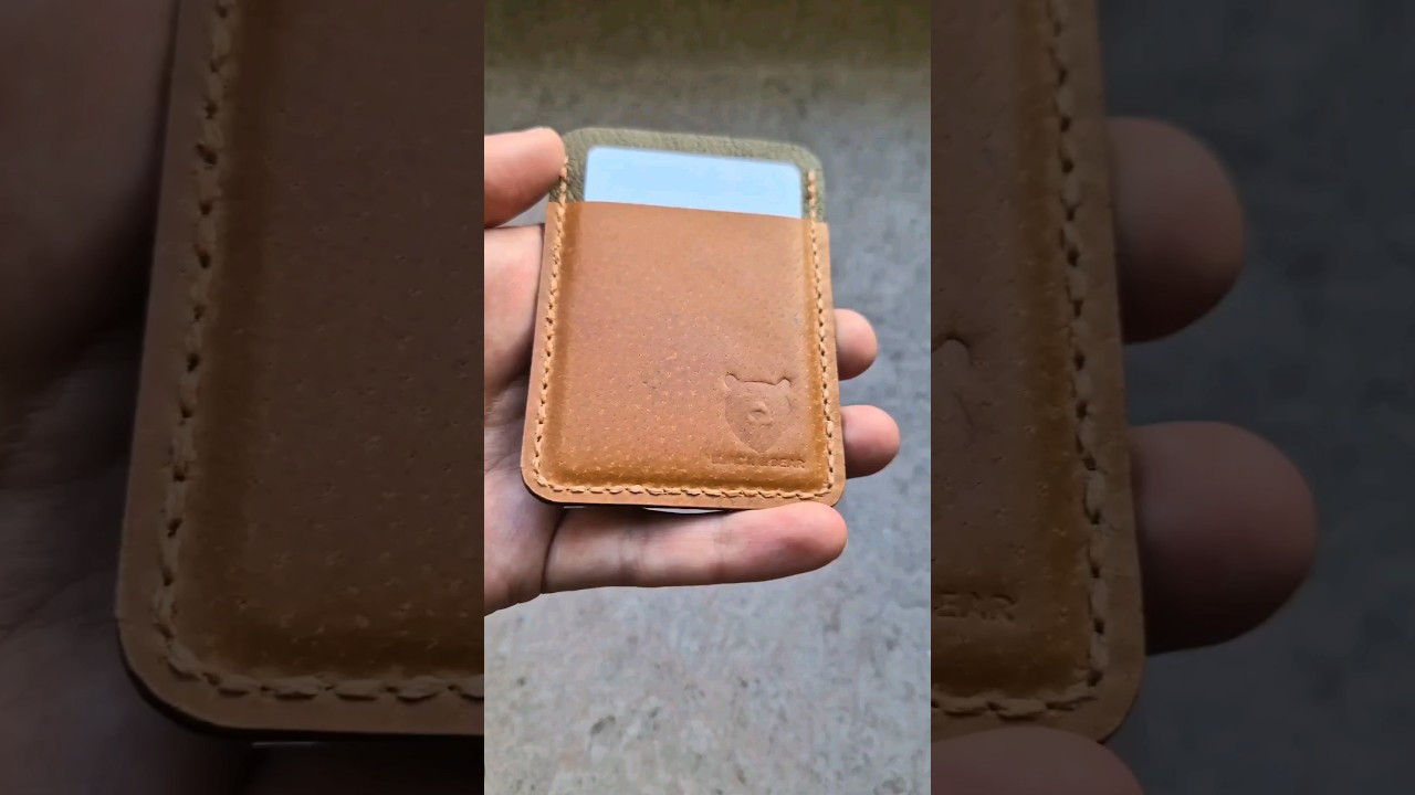 Handmade vertical cardholder💳💶 
