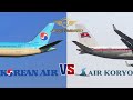 🇰🇵 Air Koryo VS 🇰🇷 Korean Air 2021 Airline Comparison