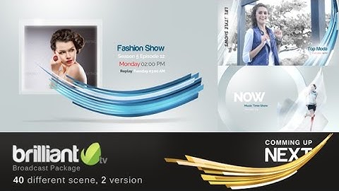 Brilliant TV Clear Version - After Effects Project Files | VideoHive Templates | Mso7