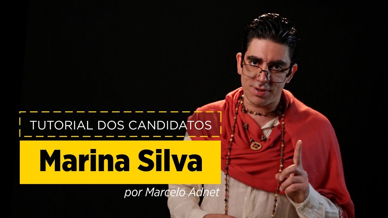 Marcelo Adnet imita Marina Silva