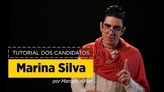 Marcelo Adnet imita Marina Silva