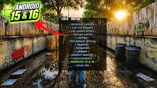 MENU CLEO MOD GTA SAN ANDREAS ANDROID 15 &amp; 16!