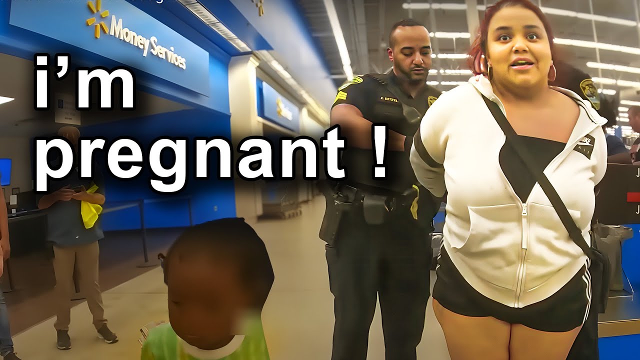 When Walmart Shoplifters Think They Can Outsmart The Cops - YouTube
