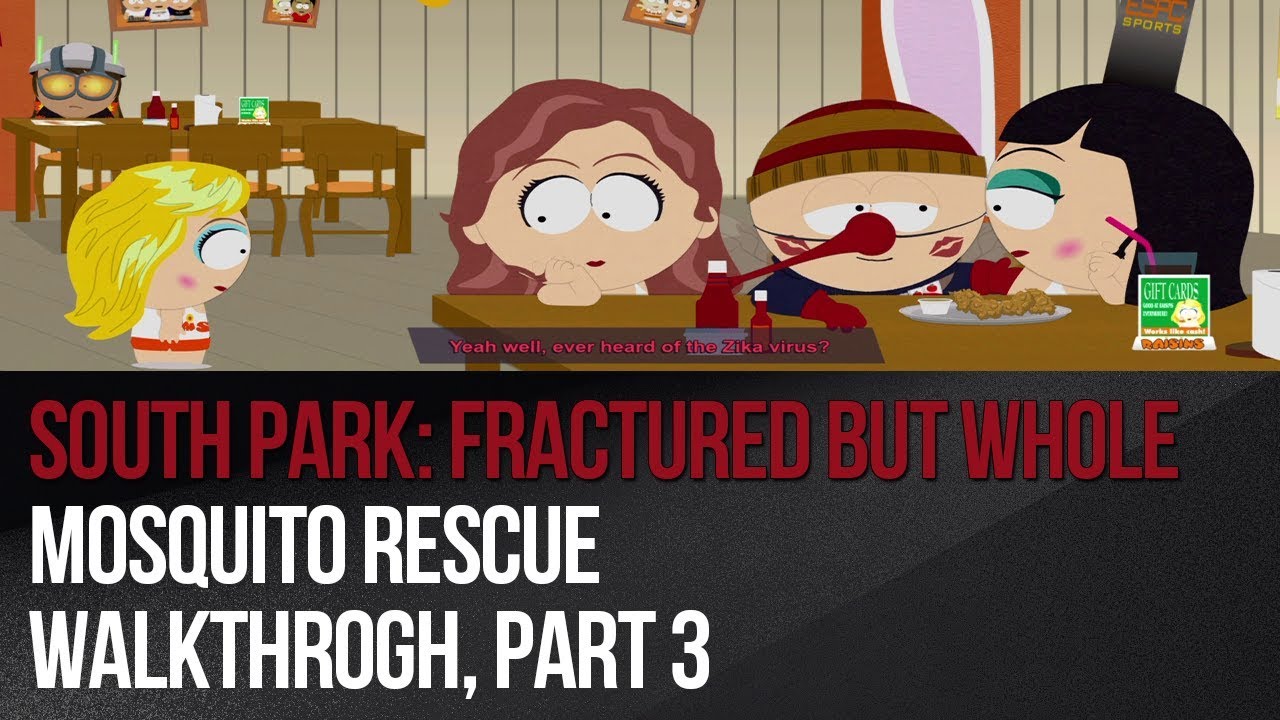 South Park The Fratured but Whole Mosquito rescue Walkthrough