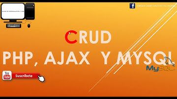 CRUD PHP AJAX Y MYSQL Insertar datos  parte.1