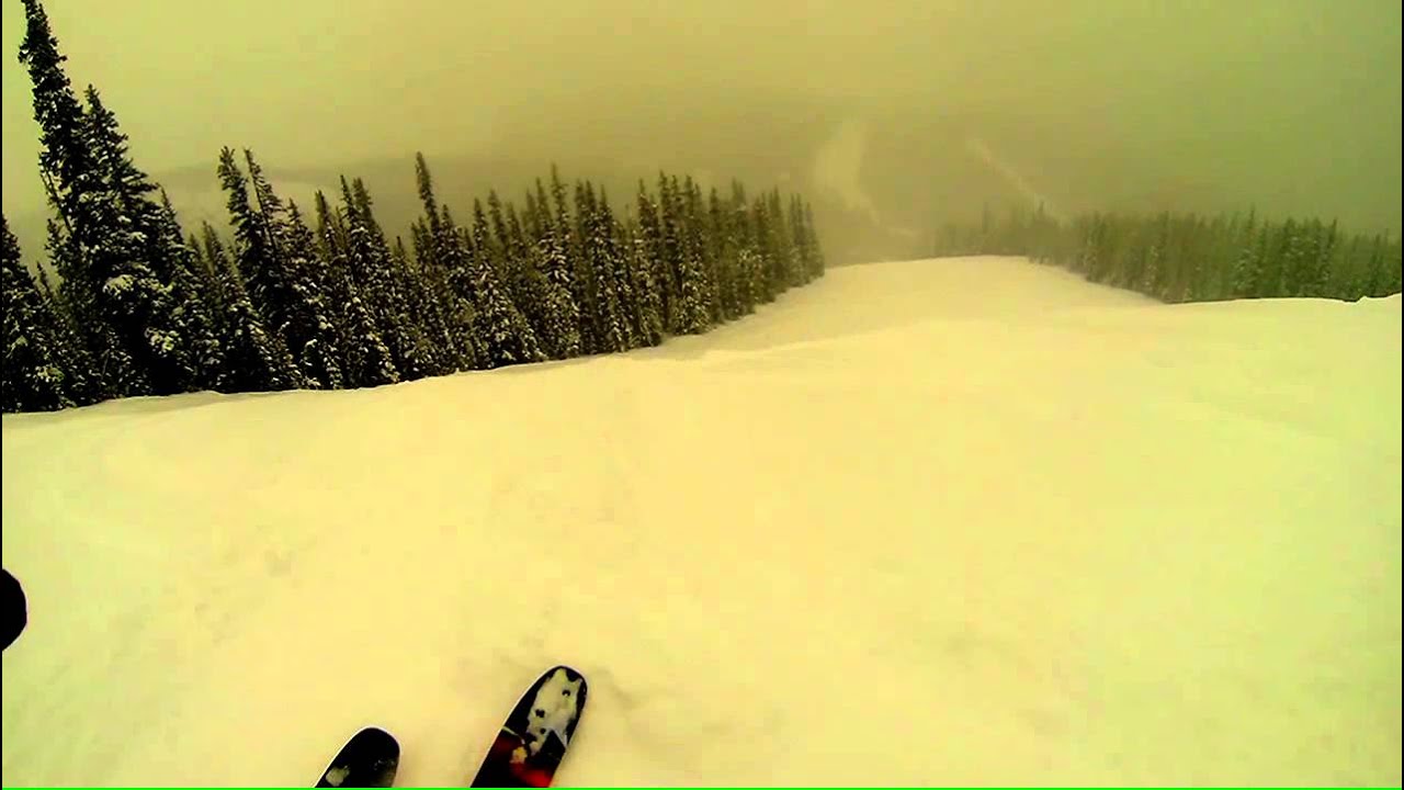 Powder Skiing at Sunshine YouTube