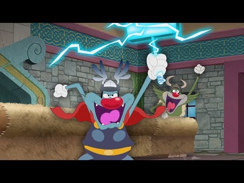 (NEW SEASON 5) Oggy and the Cockroaches ⚡  The Lord Of Lightning ⚡ (S05-E30) #THOR