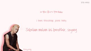 Download Lagu TAEYANG VIBE (feat. Jimin of BTS) [Han/Rom/Ina] Color Coded Lyrics Lirik Terjemahan Indonesia MP3