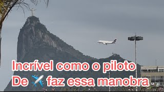 Prioridade Aérea: pouso e decolagem do aeroporto santos Dumont #avião