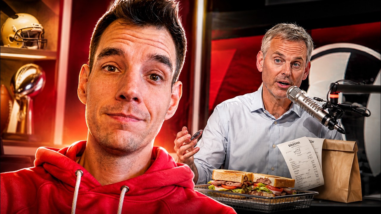How I got Colin Cowherd to buy me lunch for a year