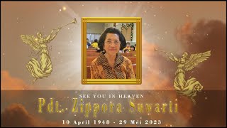 Ibadah Penutupan Peti Pdt Zippora Suwarti 29 Mei 2023