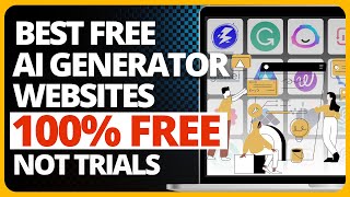 BEST FREE AI Art Generator Websites (Not Trials!) 100% FREE