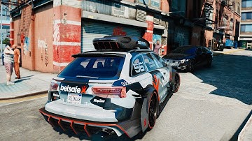 GTA 6 UNREAL ENGINE 5 Concept - Audi RS6 DTM Mod Showcase - RAY TRACING Graphics [PC]