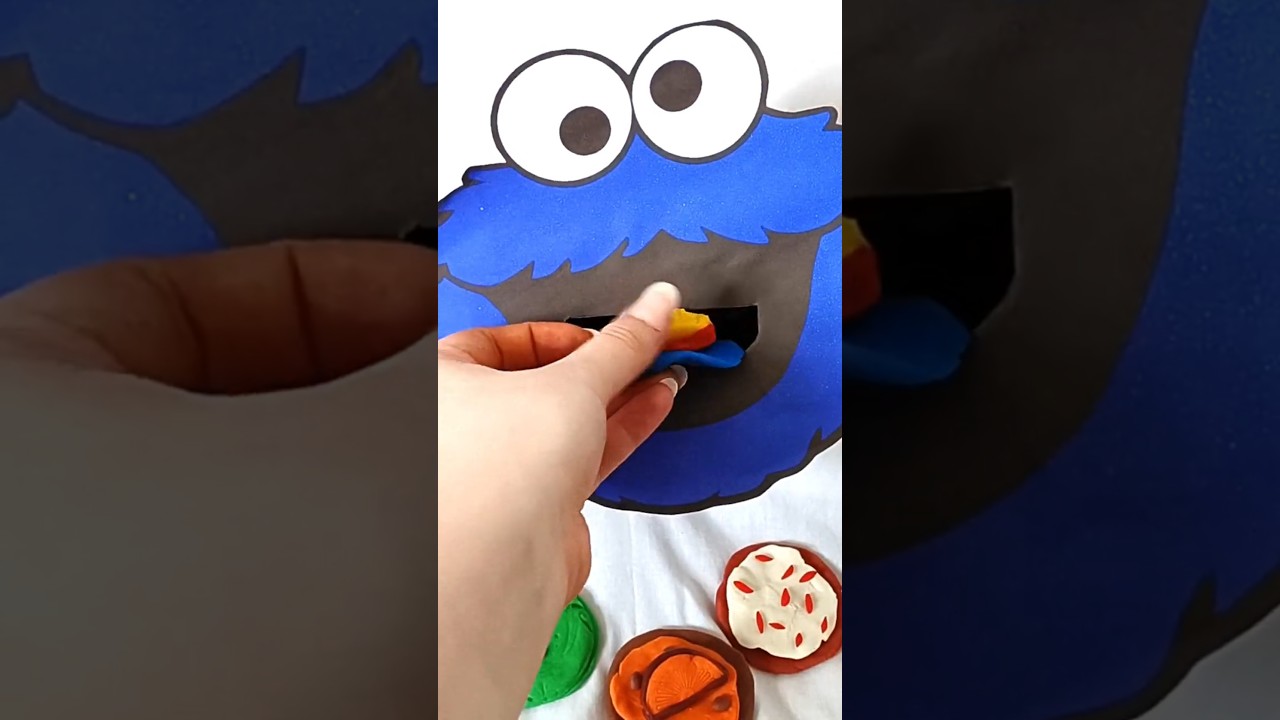 Learn Counting And Colors With The Cookie Monster!  