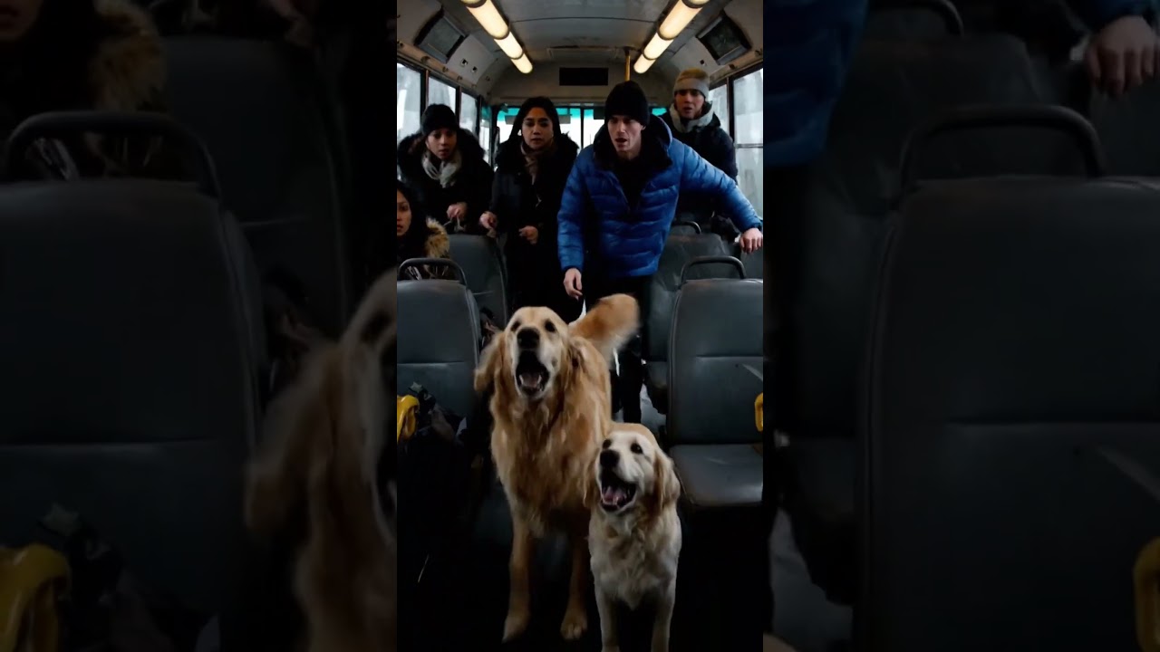 Hero Dog Stops a Bus Before the Tornado Strikes |  Instinct Hero Shorts