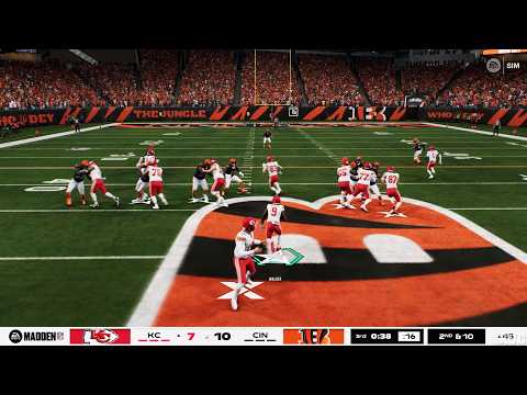 Madden NFL 27 - Kansas City Chiefs vs Cincinnati Bengals - Gameplay (PS5 UHD) [4K60FPS]