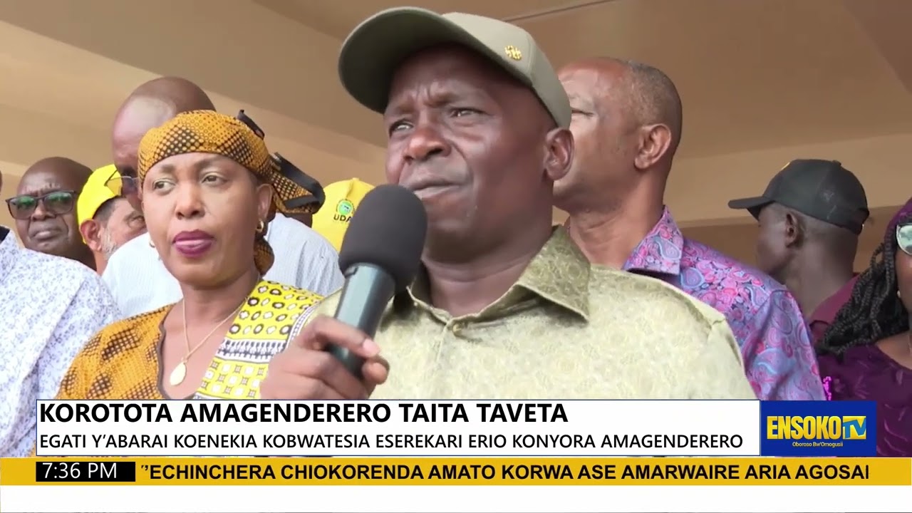 KOROTOTA AMAGENDERERO TAITA TAVETA