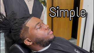 BARBER DREADLOCKS TAPER TUTORIAL Quebeamz