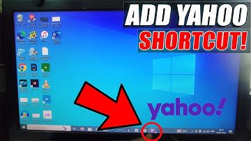 how to add yahoo mail to taskbar on windows?