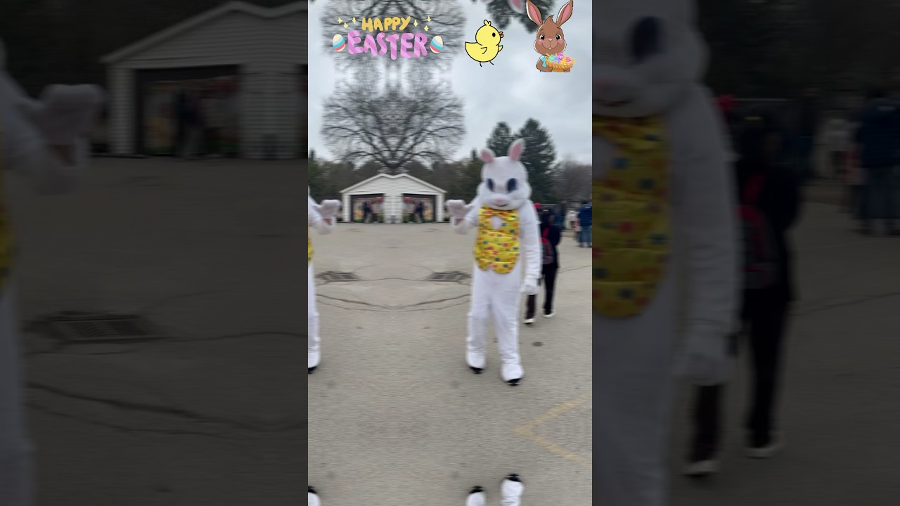 "We Caught the Easter Bunny on Camera!" 🐰 