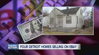 Detroit homes on eBay