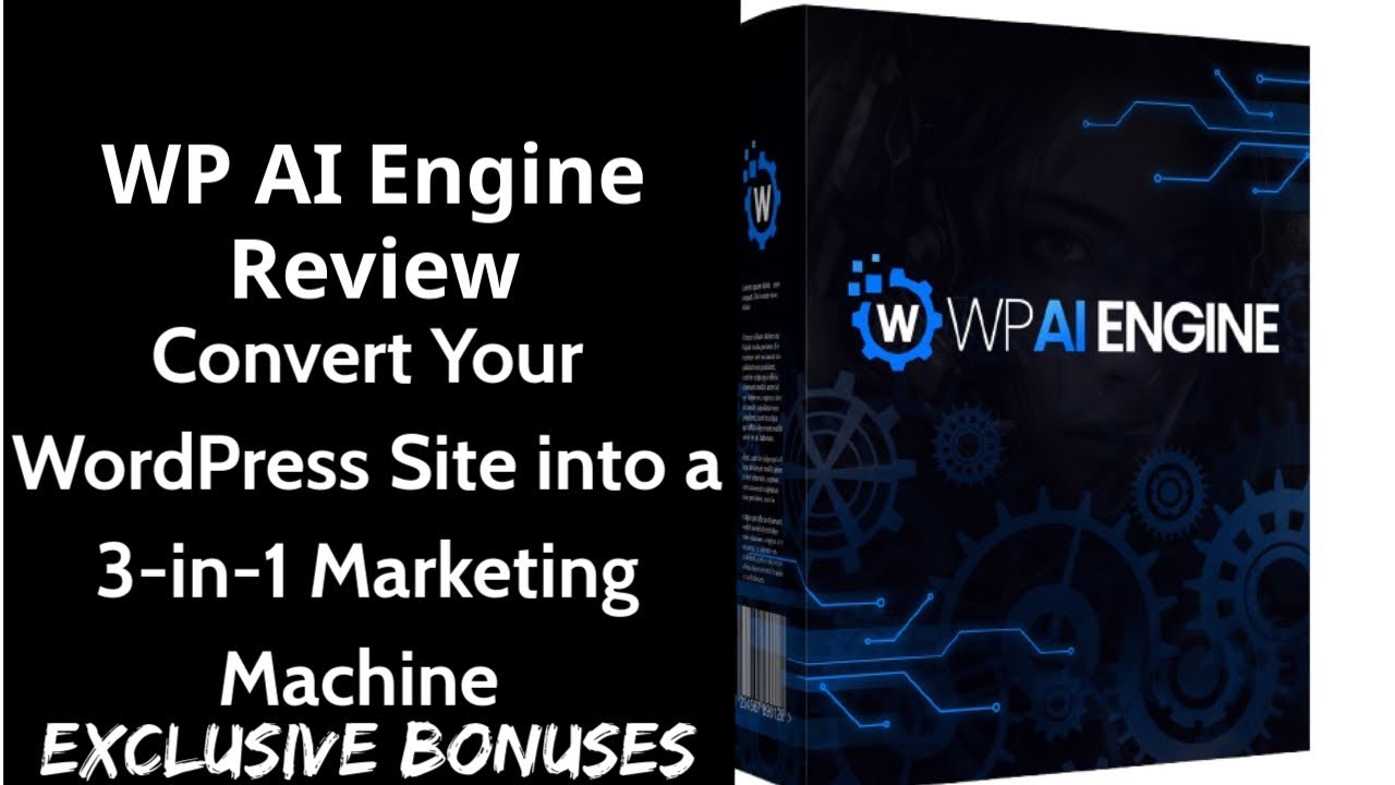 WP AI Engine Review || Convert Your WordPress Site into a 3-in-1 Marketing Machine || Ex Bonuses