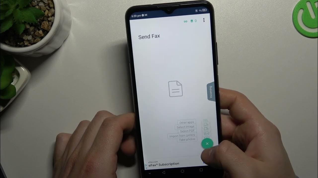 How to Send Fax Messages via Android Phone Send & Receive Fax Messages on Android System YouTube